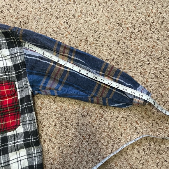 Vintage Mixed Plaid Flannel - Picture 9 of 9